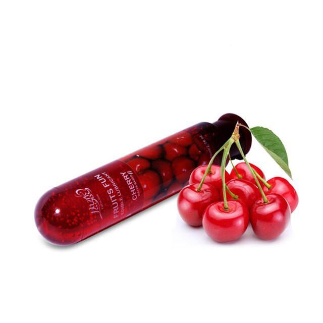 Смазка на водной основе Oral Lubricant для орального и влагалищного секса 80 мл (cherry_RH09NR) - фото 3