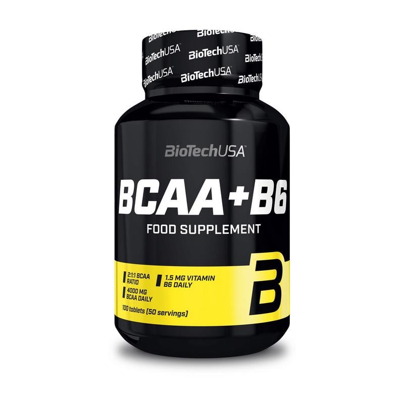 Аминокислоты BioTech BCAA 2:1:1+B6 100 табл.