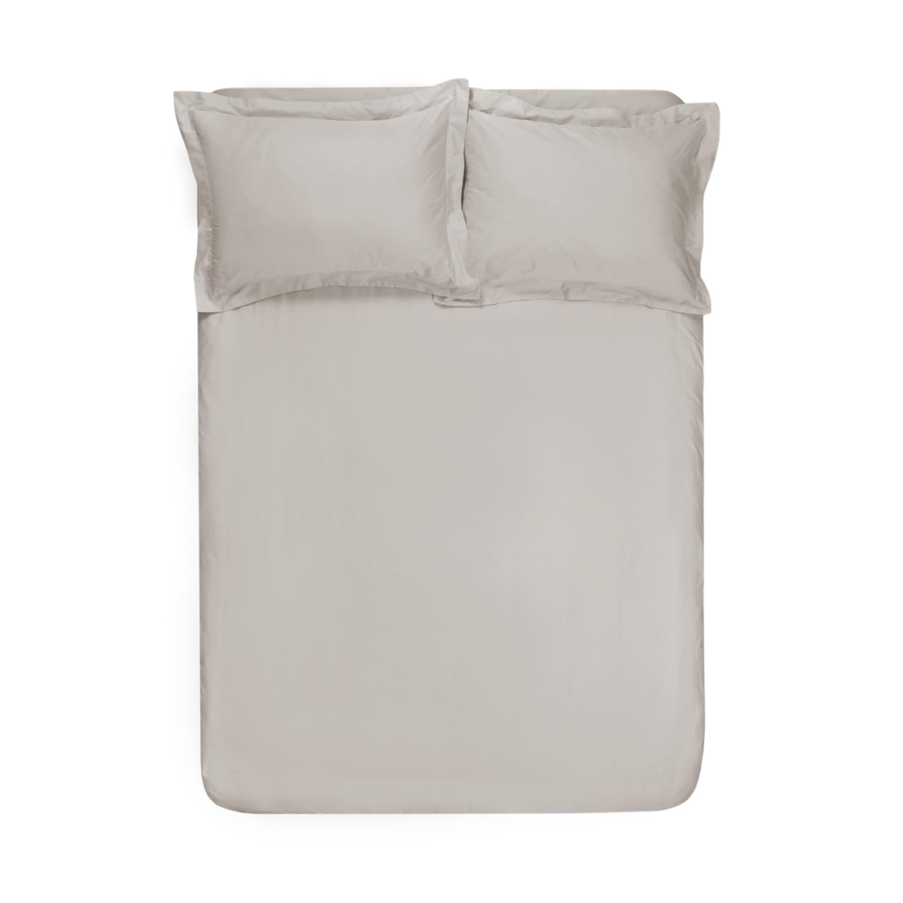 Простынь с наволочками Lotus Home Basic premium сатин 230х250 см Бежевый