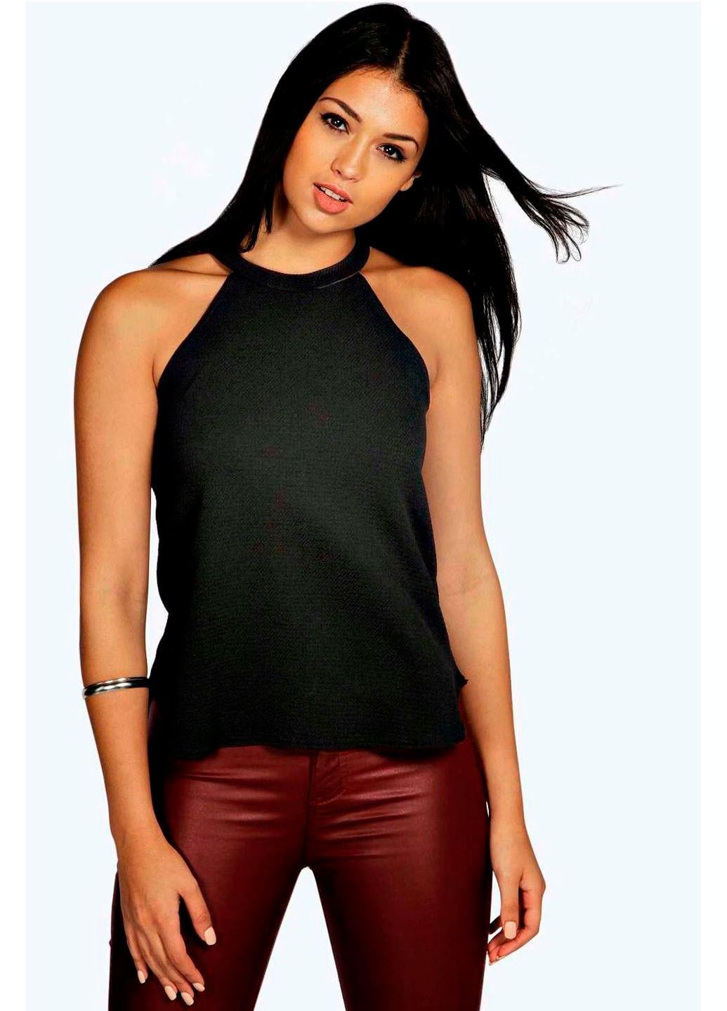 Блузка женская Boohoo L Черный (STK002799-02)