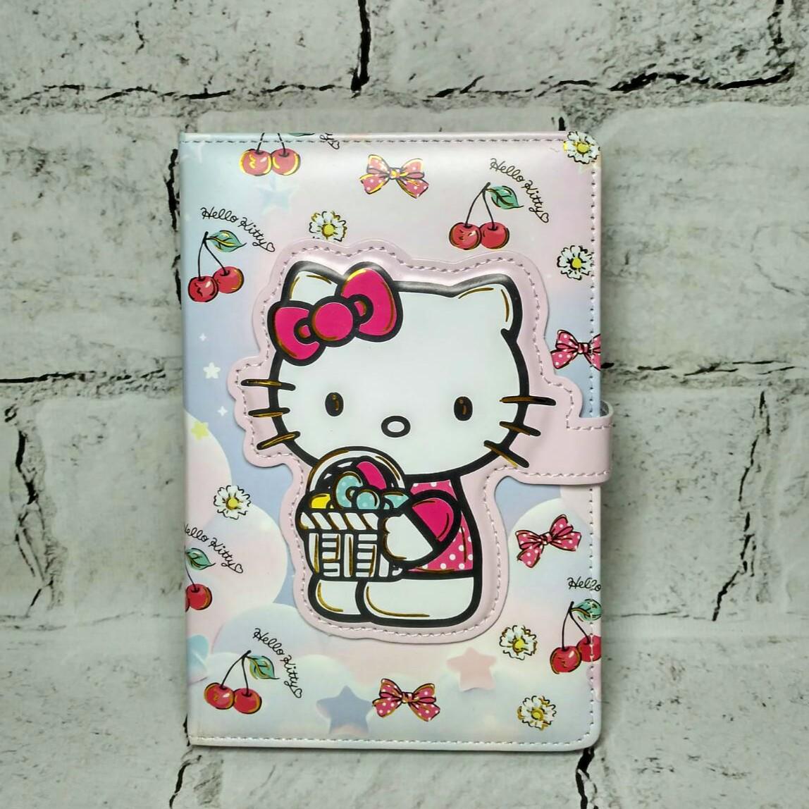 Блокнот Китти на магнитной застежке 19х12,7 см (PU-006-4)