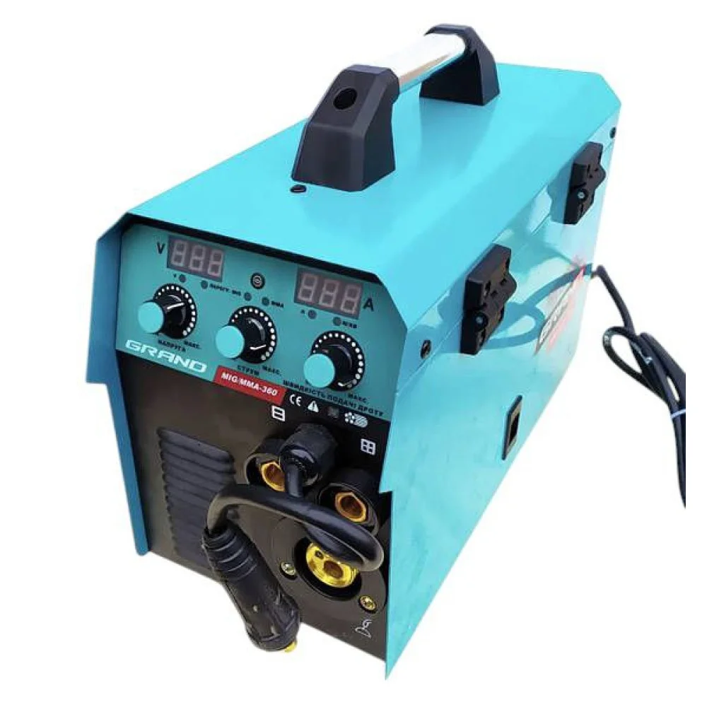 Інверторний зварювальний напівавтомат Grand MIG/MMA-360 - фото 3 Інверторний зварювальний напівавтомат Grand MIG/MMA-360 - фото 3
