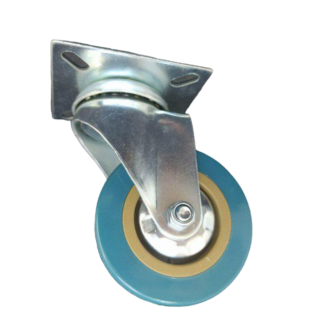 Pолик SIGMA на металевій платформі гумовий з підшипником d75 (62005)