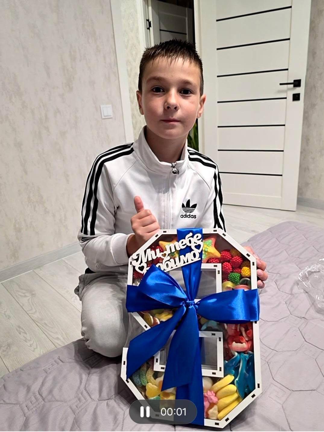 Подарочный бокс сладкий Цифра 9 с желе (2509730737) - фото 3 Подарочный бокс сладкий Цифра 9 с желе (2509730737) - фото 3