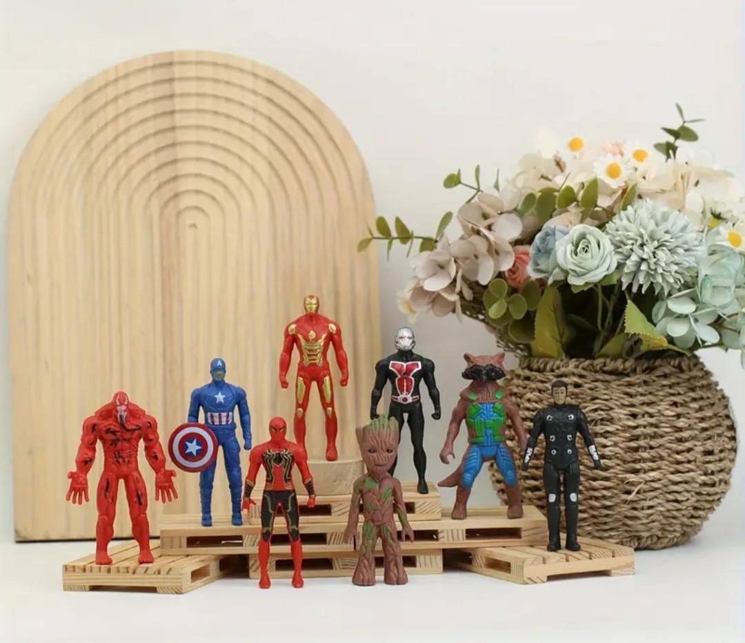 Набор детских фигурок Marvel Супергерои 8 шт. (27829533)