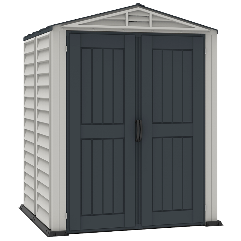 Хозблок-сарай Duramax пластиковый YardMate 171x171x210 см Темно-серый (KMDR-20009)