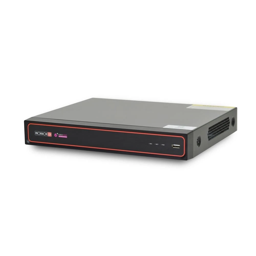 IP-видеорегистратор 8-канальный Provision-ISR NVR8-8200N-V2 с AI видеоаналитикой для систем видеонаблюдения
