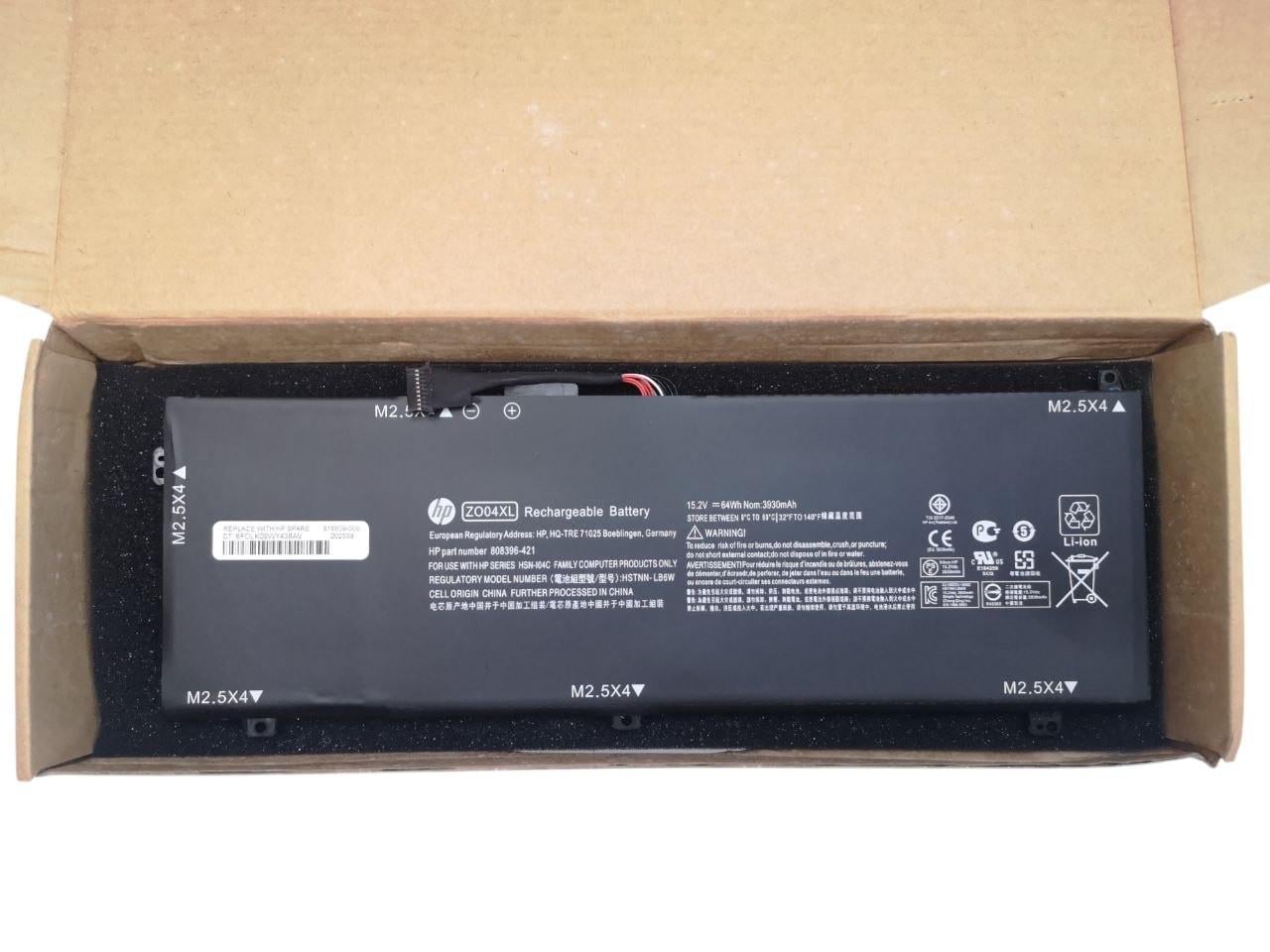 Аккумулятор для HP ZBook Studio G3/G4/Z004XL/ZO04XL 3930 mAh 64Wh (000014622)
