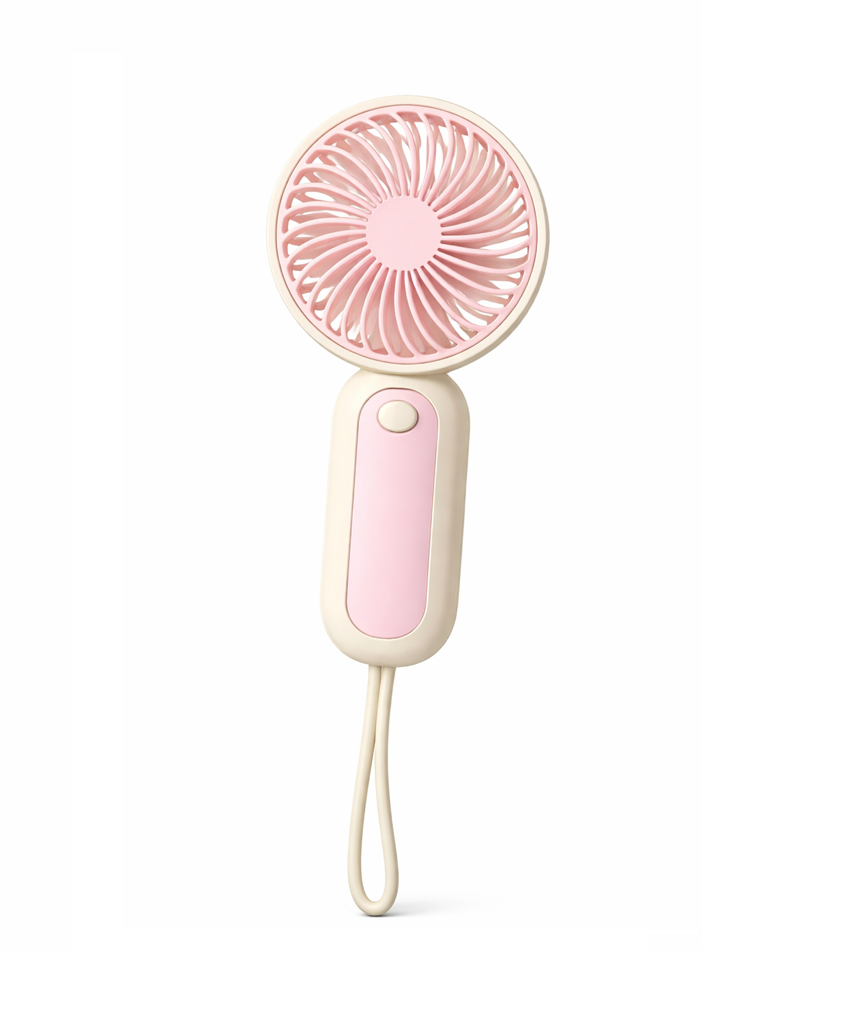 Вентилятор портативный от 2 ААА Розовый (WF-4543)