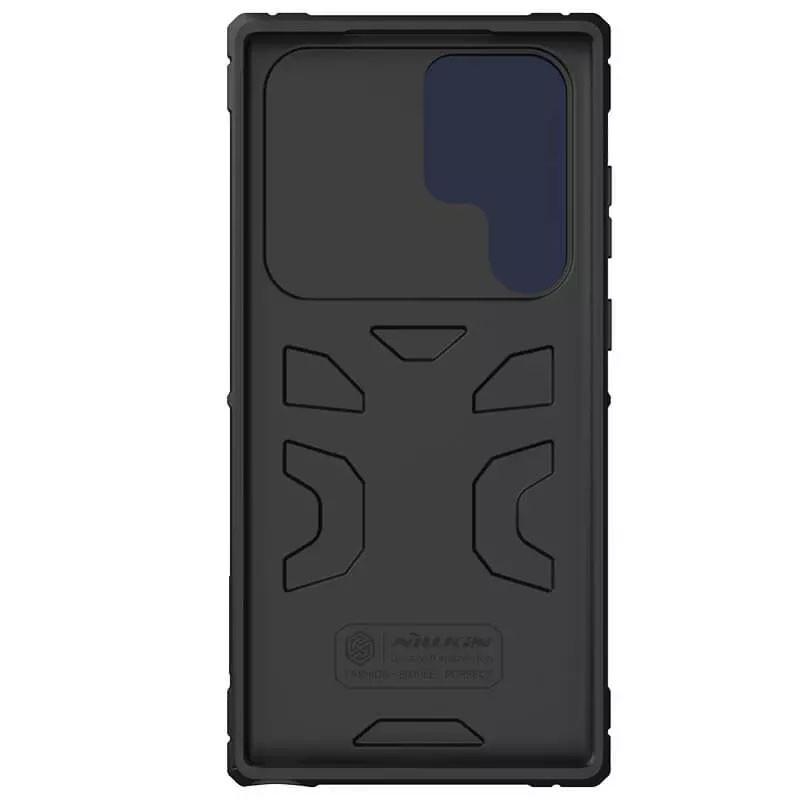 Протиударний TPU+PC чохол Nillkin CamShield Adventurer Pro (шторка на камеру) для Samsung Galaxy S23 Ultra Armor Black - фото 6