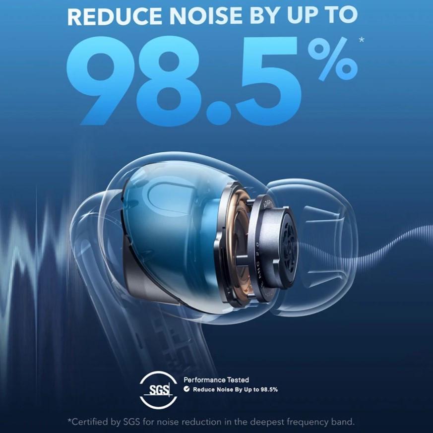 Наушники Anker SoundCore Liberty 4 NC Velvet Black - фото 7 Наушники Anker SoundCore Liberty 4 NC Velvet Black - фото 7