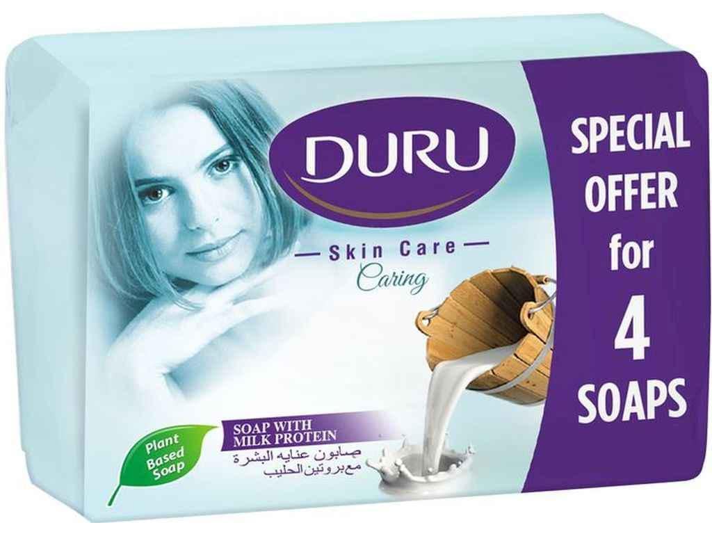 Мило Duru Skin Care 65 г з молочним протеїном 4 шт. (1080131)