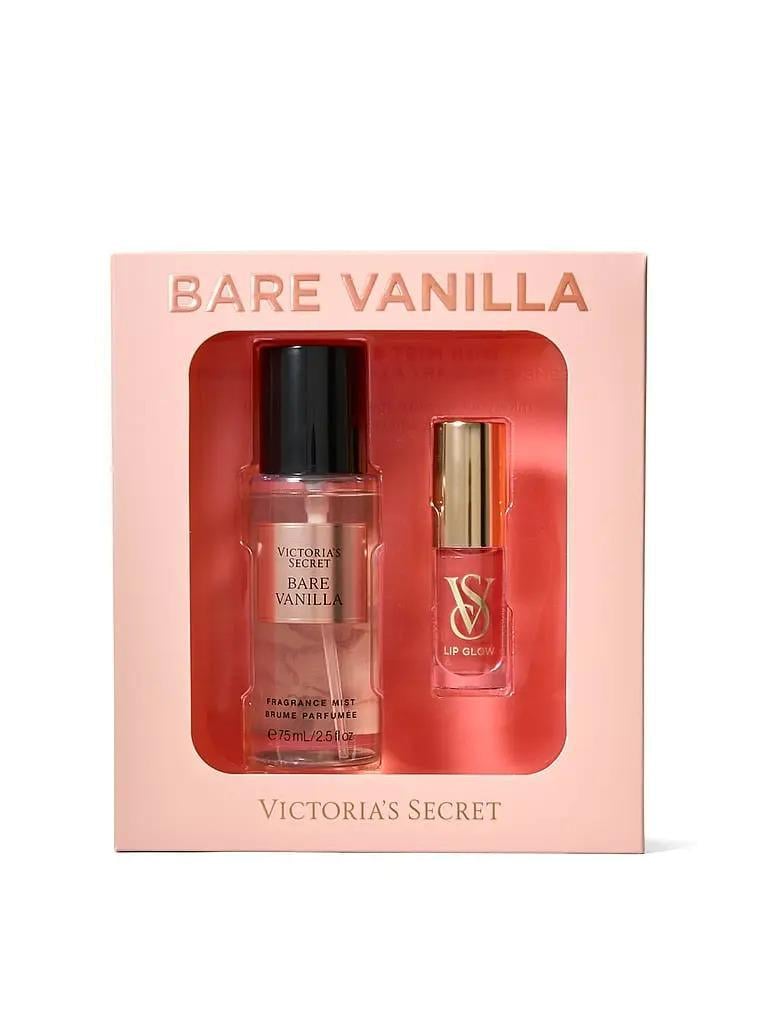 Набор Victoria's Secret Bare Vanilla Mist & Kiss Two-Piece Gift Set One size (35116660)
