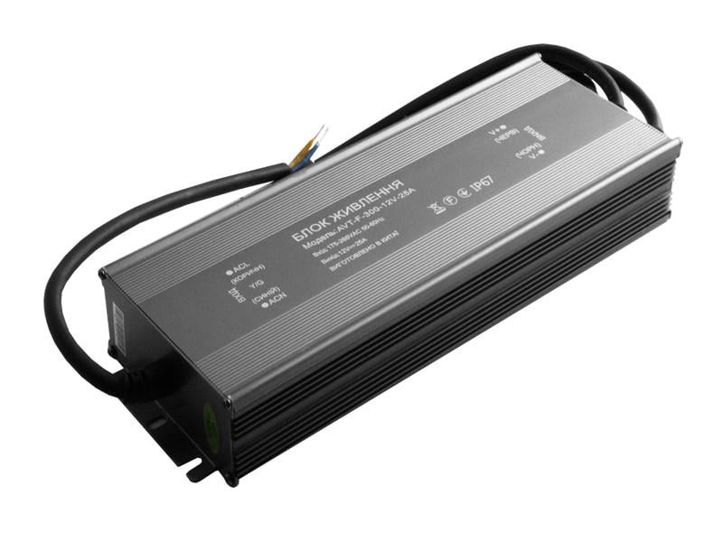 Блок питания 12 В 300 Вт IP67 (3571)