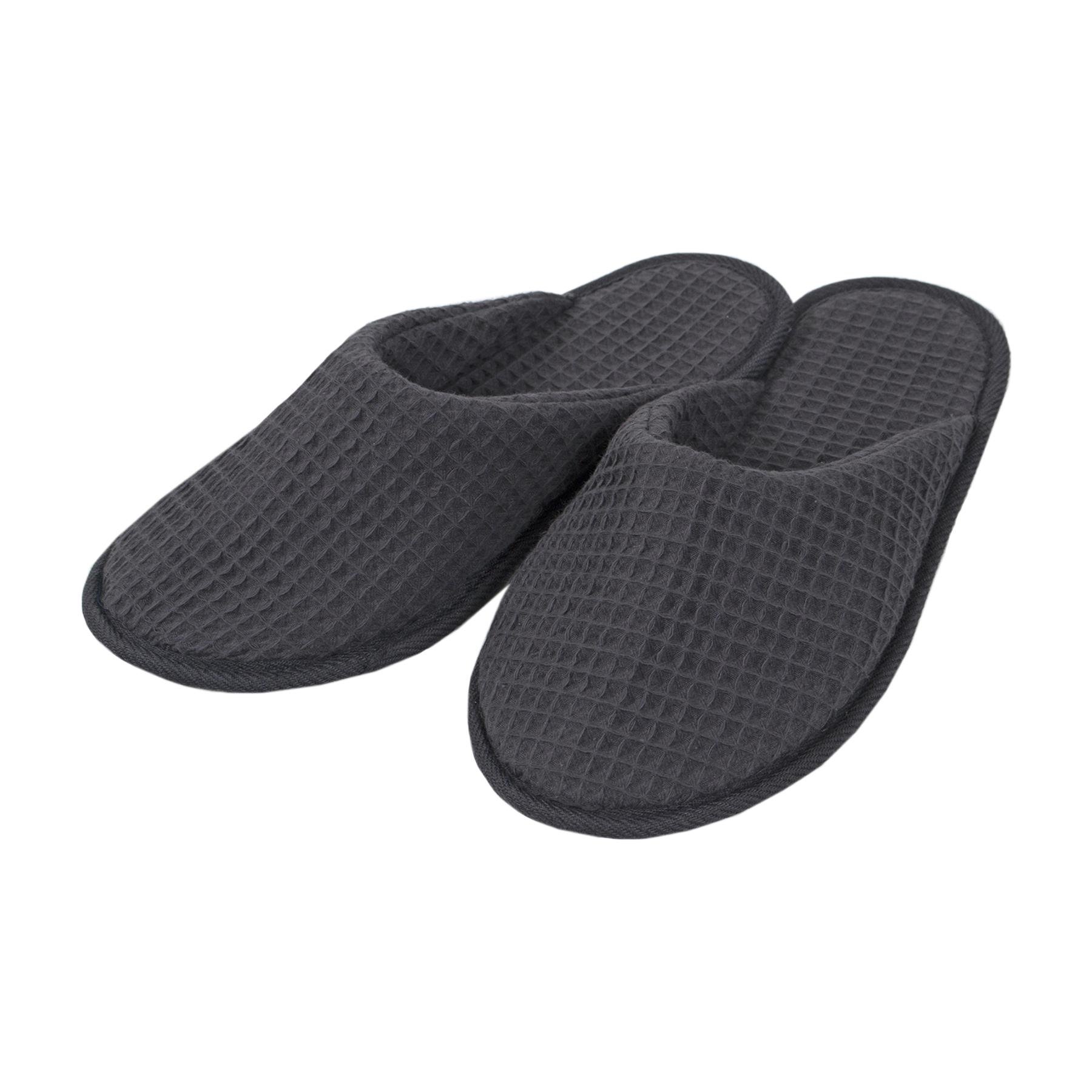 Тапочки Lotus Home Waffle antrasit р. 40-41 Антрацитовый