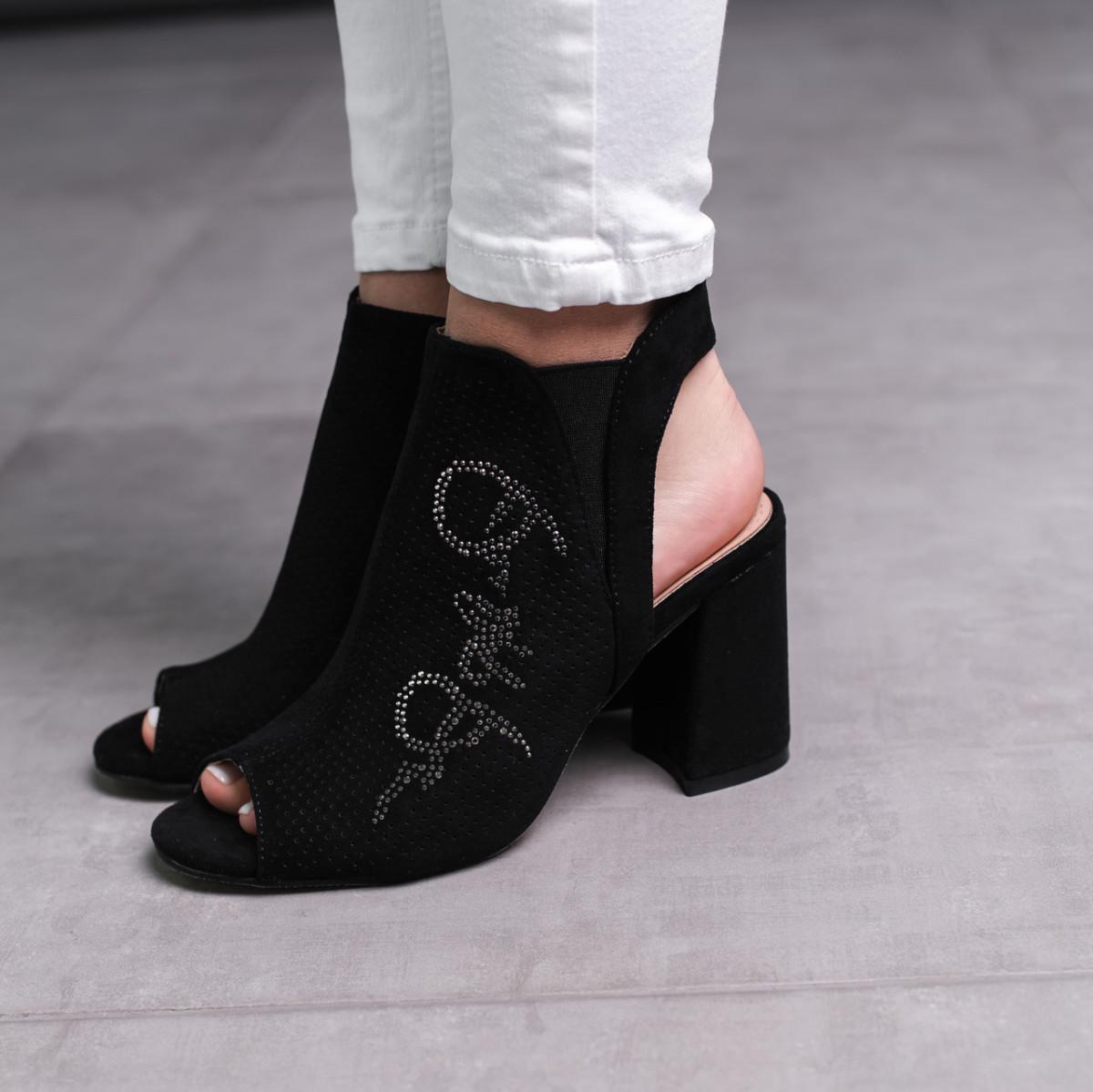 Босоножки женские Fashion р. 37 23,5 см Черный (2967)