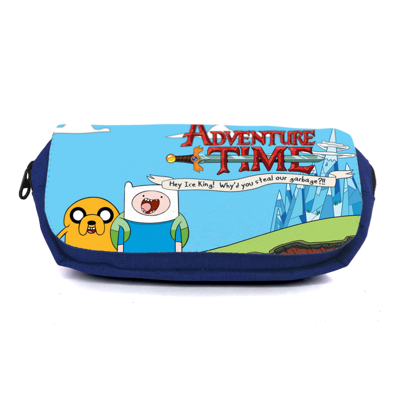 Пенал школьный Adventure time-003-3 Синий (1404954252)
