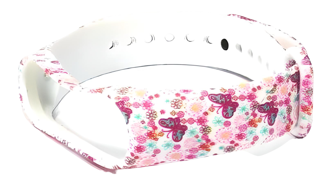 Ремешок для фитнес браслета Xiaomi Mi Smart Band 5 Butterfly 2