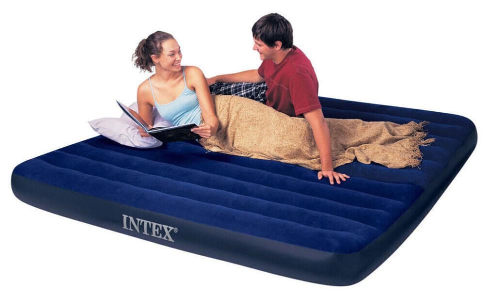 Матрац надувний Intex 64755 двомісний 252х183 см - фото 2