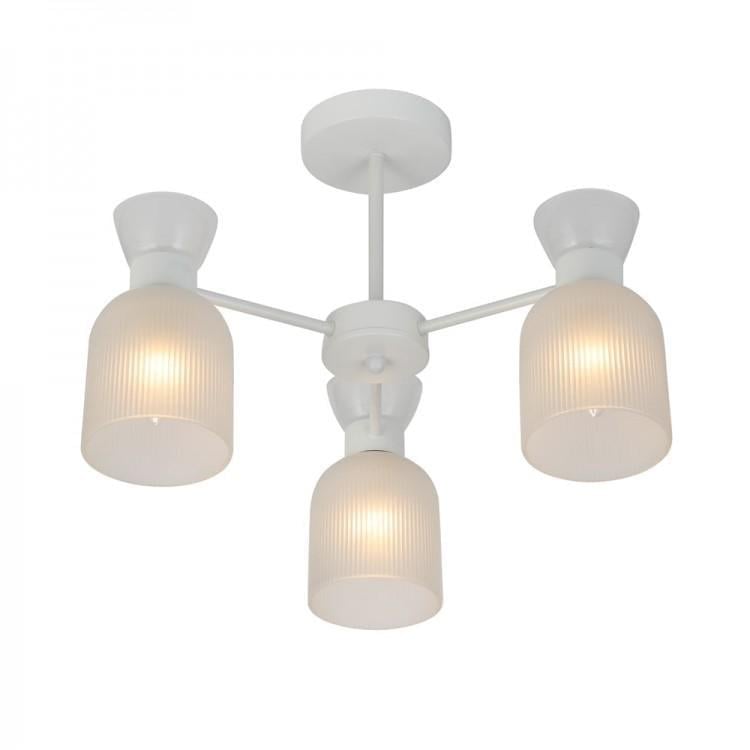 Люстра потолочная накладная ARDERO BL1630 SHARLOTT под лампу Белый (27712615)