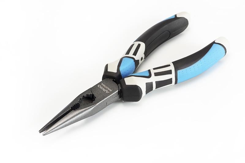 Довгогубці Apro Fiхer 60CrV 3-х компонентна рукоятка 180 мм (310510)