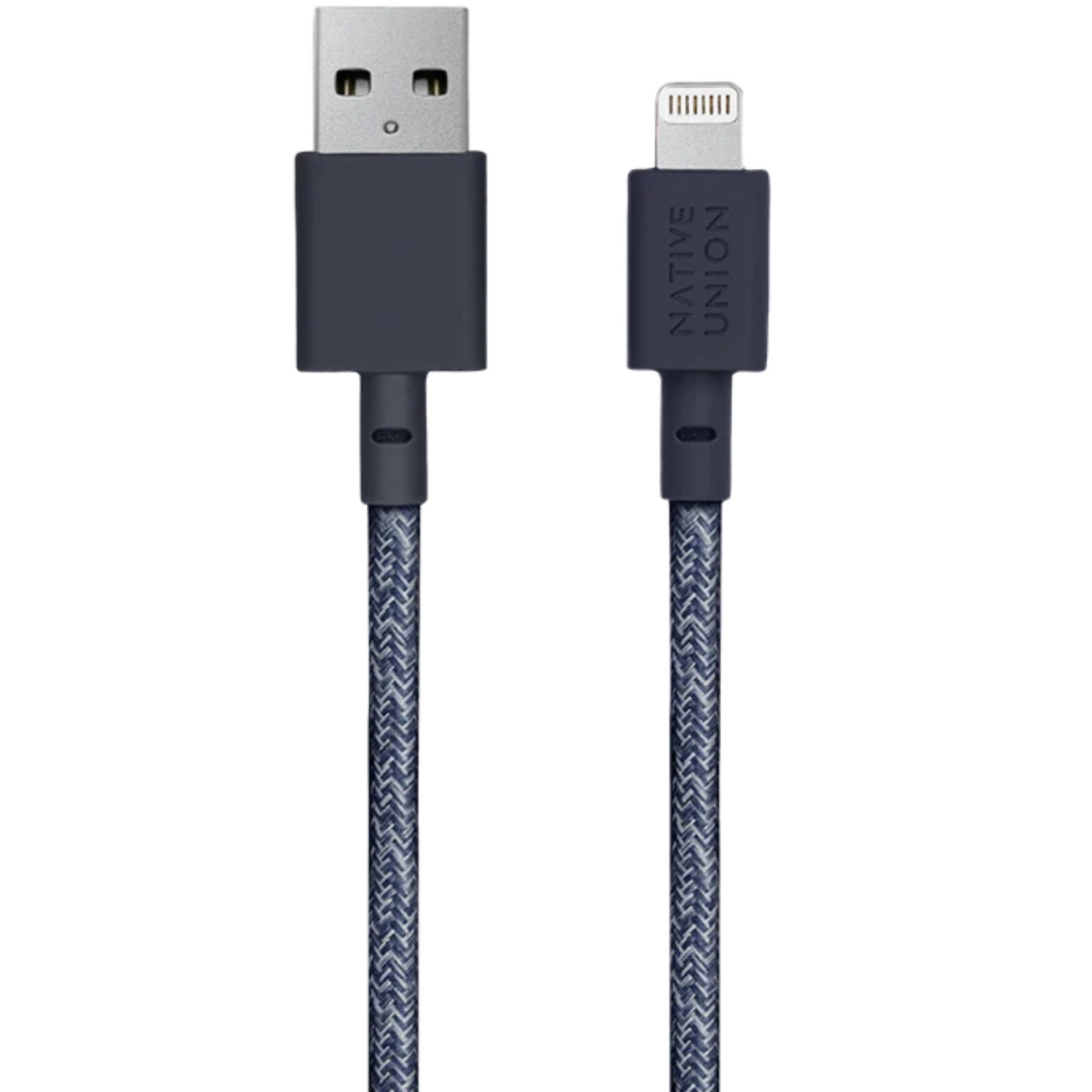 Кабель синхронизации Native Union Belt Cable Lightning 1.2m, Indigo (BELT-L-IND-2-NP) - фото 4 Кабель синхронизации Native Union Belt Cable Lightning 1.2m, Indigo (BELT-L-IND-2-NP) - фото 4