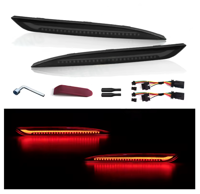 Рефлектор заднего бампера 3 функции светодиодный стоп-сигнал Tesla Model Y - фото 3