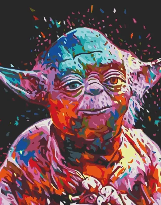 Картина по номерам ART CRAFT Легендарный джедай 40x50 см (ACR-B-16009-AC)