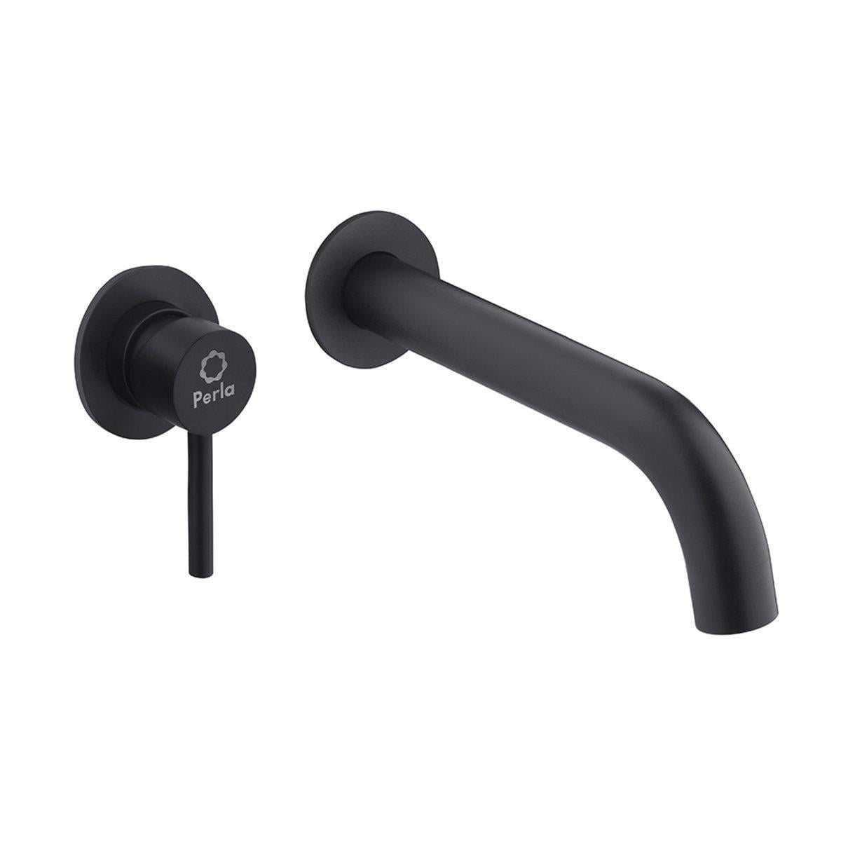 Смеситель для раковины PERLA SMART нержавеющая сталь Черный (PSS7703B)