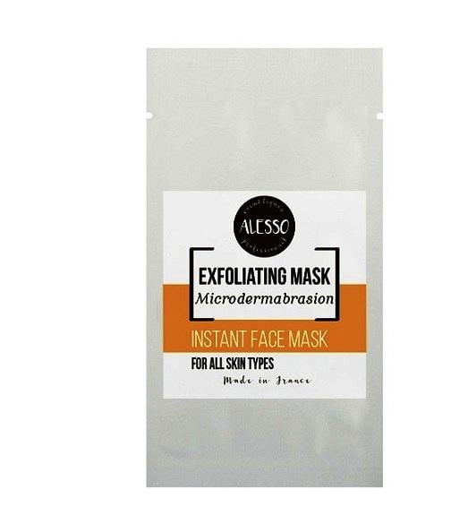 Растворимая маска ALESSO Exfoliating Mask Microdermabrasion с эффектом микродермабразии 5 г (3273629204051)