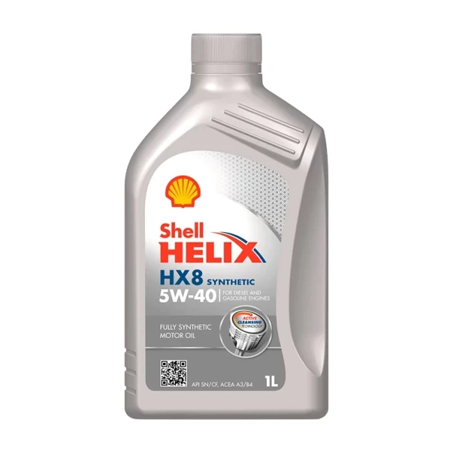 Моторное масло Shell Helix HX8 Synthetic 5W-40 1 л (550052794)