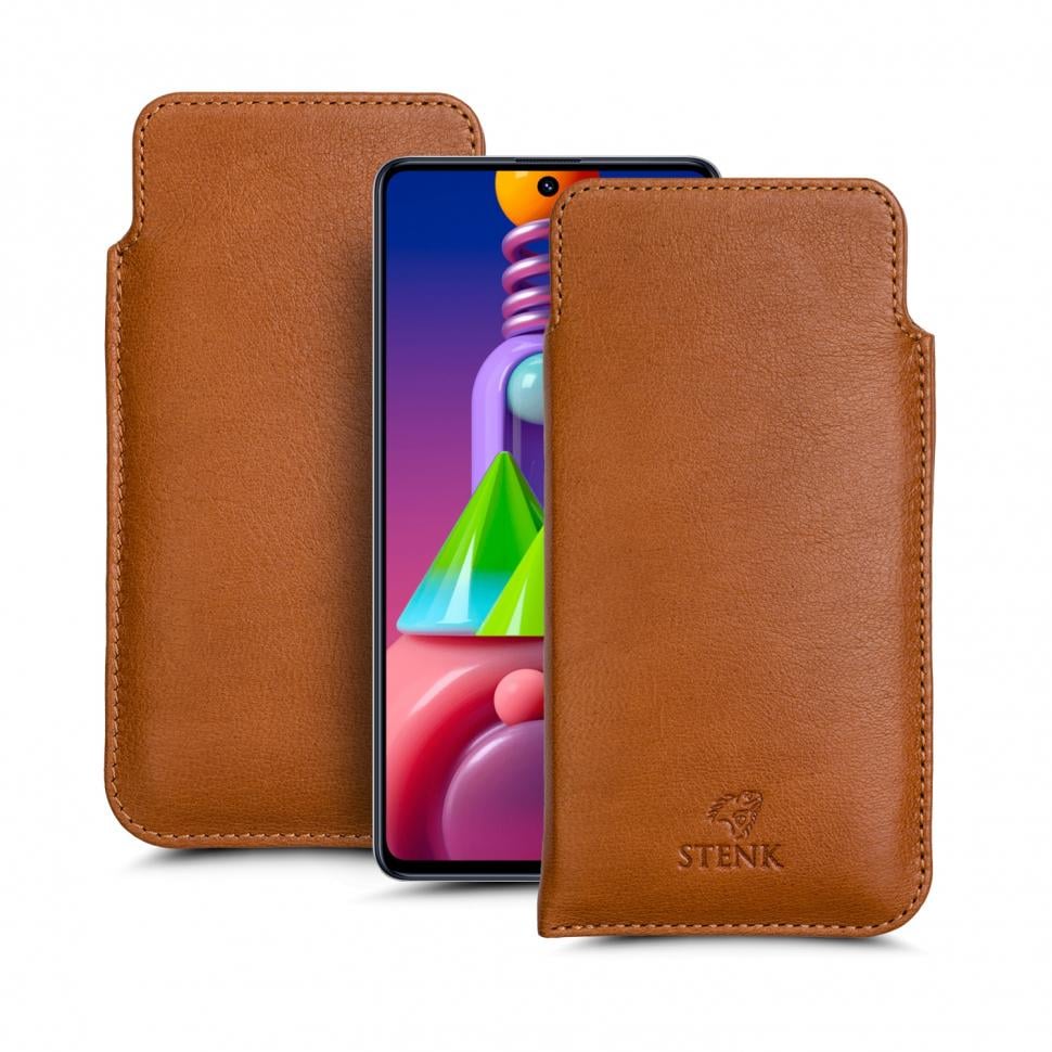 Футляр Stenk Elegance для Samsung Galaxy M51 Camel (67379) Футляр Stenk Elegance для Samsung Galaxy M51 Camel (67379)
