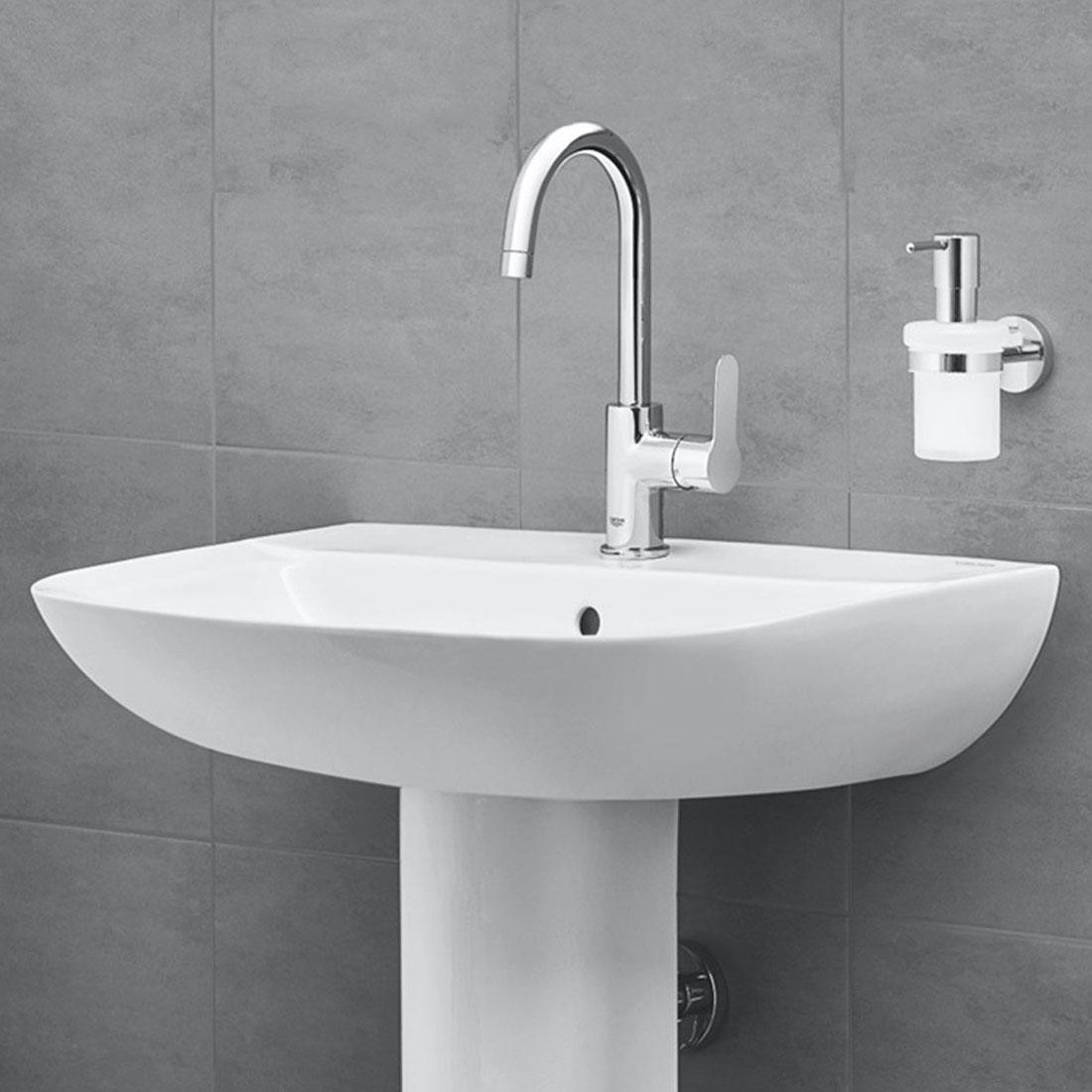 Умывальник подвесной Grohe Bau Ceramic 55,3х38,6 см Белый (39440000) - фото 6