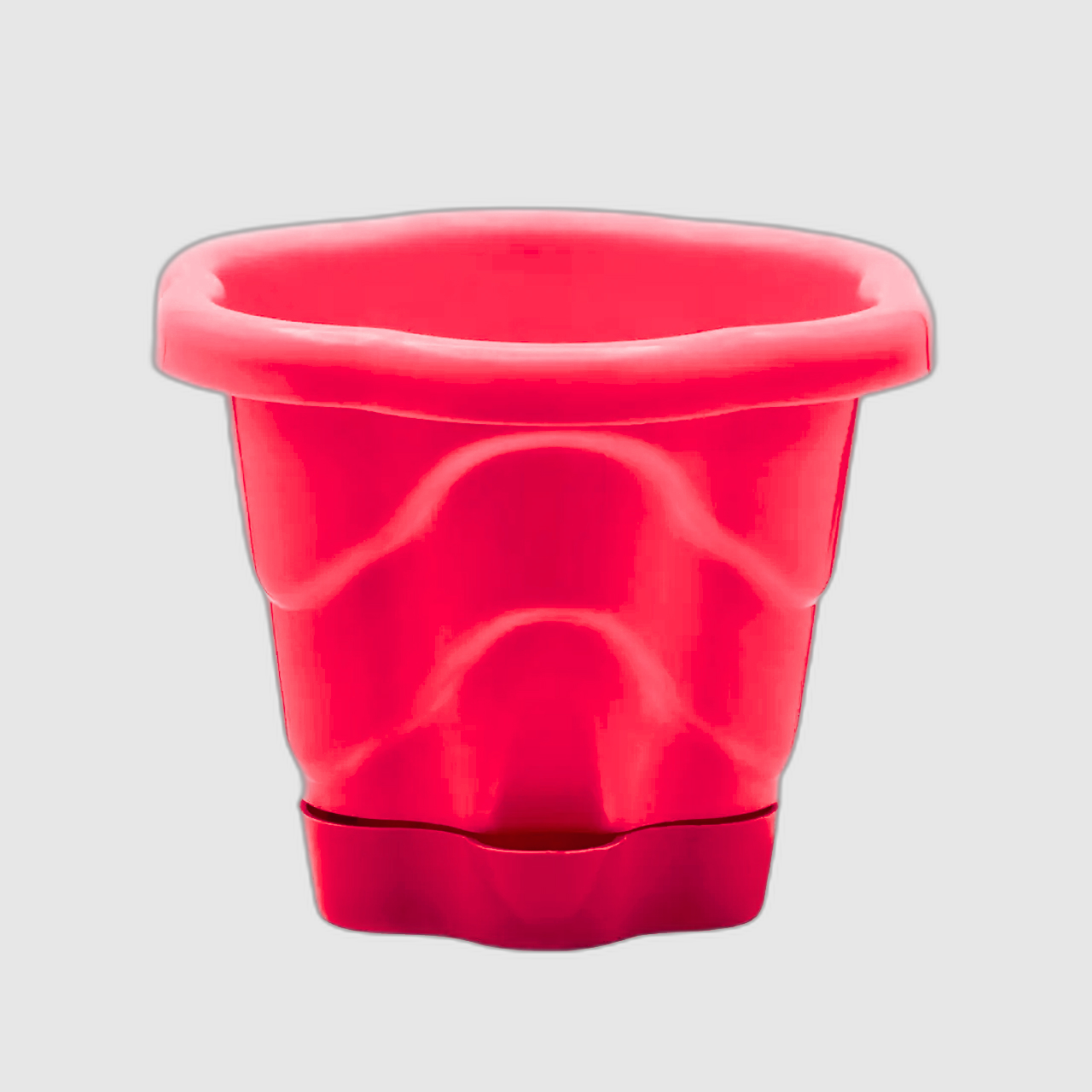 Вазон Фіалка 15 см Стигла вишня (46775) - фото 1 Вазон Фіалка 15 см Стигла вишня (46775) - фото 1