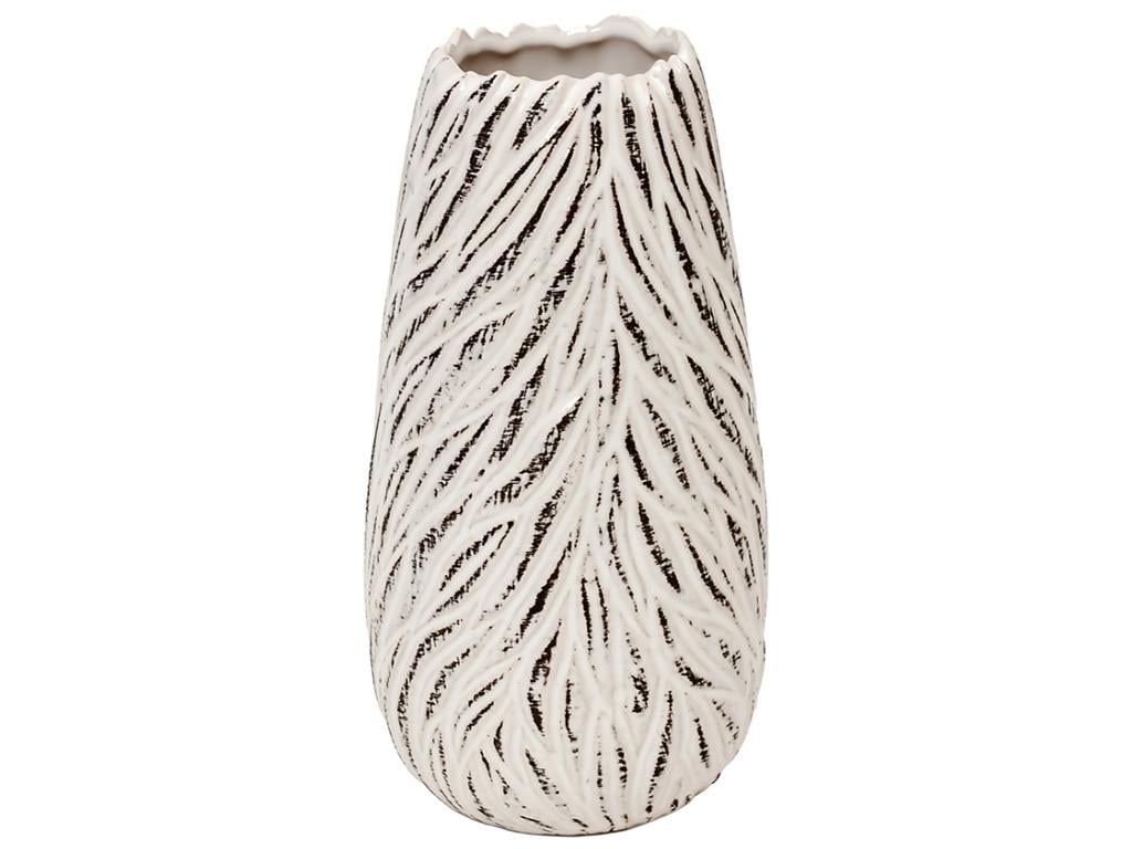 Ваза керамічна Elegant 22,5х10 см (MMS-R94002W) Ваза керамічна Elegant 22,5х10 см (MMS-R94002W)