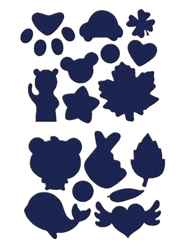 Латки для одежды самоклеящиеся нейлоновые 16 шт. 25x14,5 см Синий (R9459)