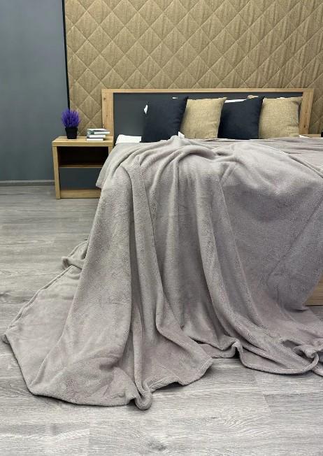 Покривало на диван/ліжко велсофт 160х200 см Світле какао (87-041) - фото 5 Покривало на диван/ліжко велсофт 160х200 см Світле какао (87-041) - фото 5