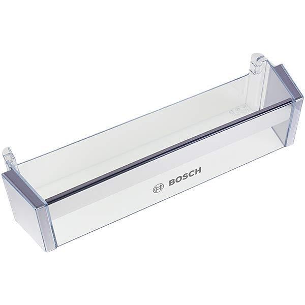 Полка для бутылок для холодильника Bosch 440x110 мм Прозрачный (00743239)