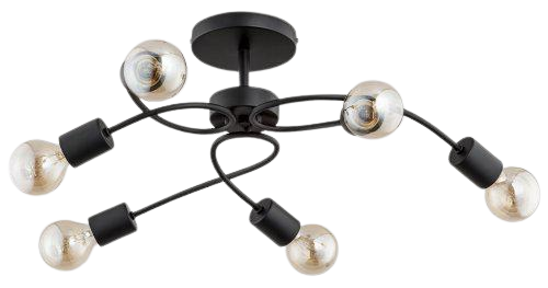 Люстра потолочная Alfa Helix лофт (24706)