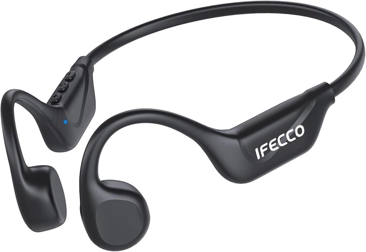 Наушники костной проводимости беспроводные IFECCO X25 Bluetooth 5.4 открытого типа для спорта IPX5