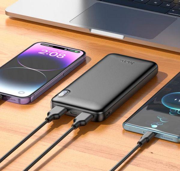 Повербанк Hoco J128 10000 mAh Чорний (1699466) - фото 3