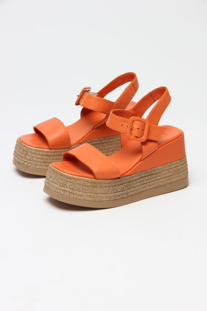 Босоножки женские LONZA 190361 р. 41 Оранжевый (18216_41)