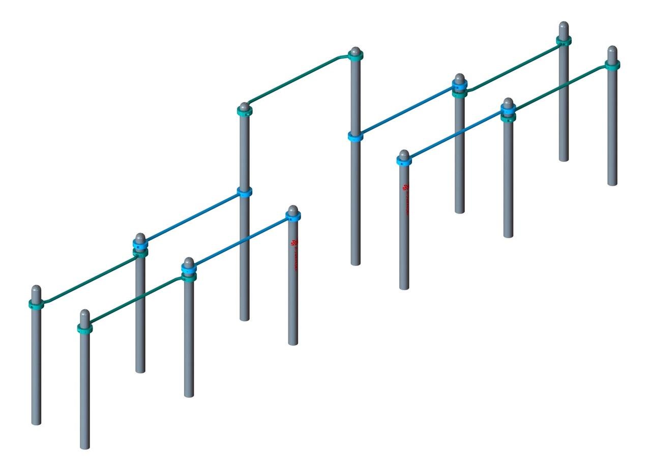 Брусья-турник SiverSport WL206 (1818568476)