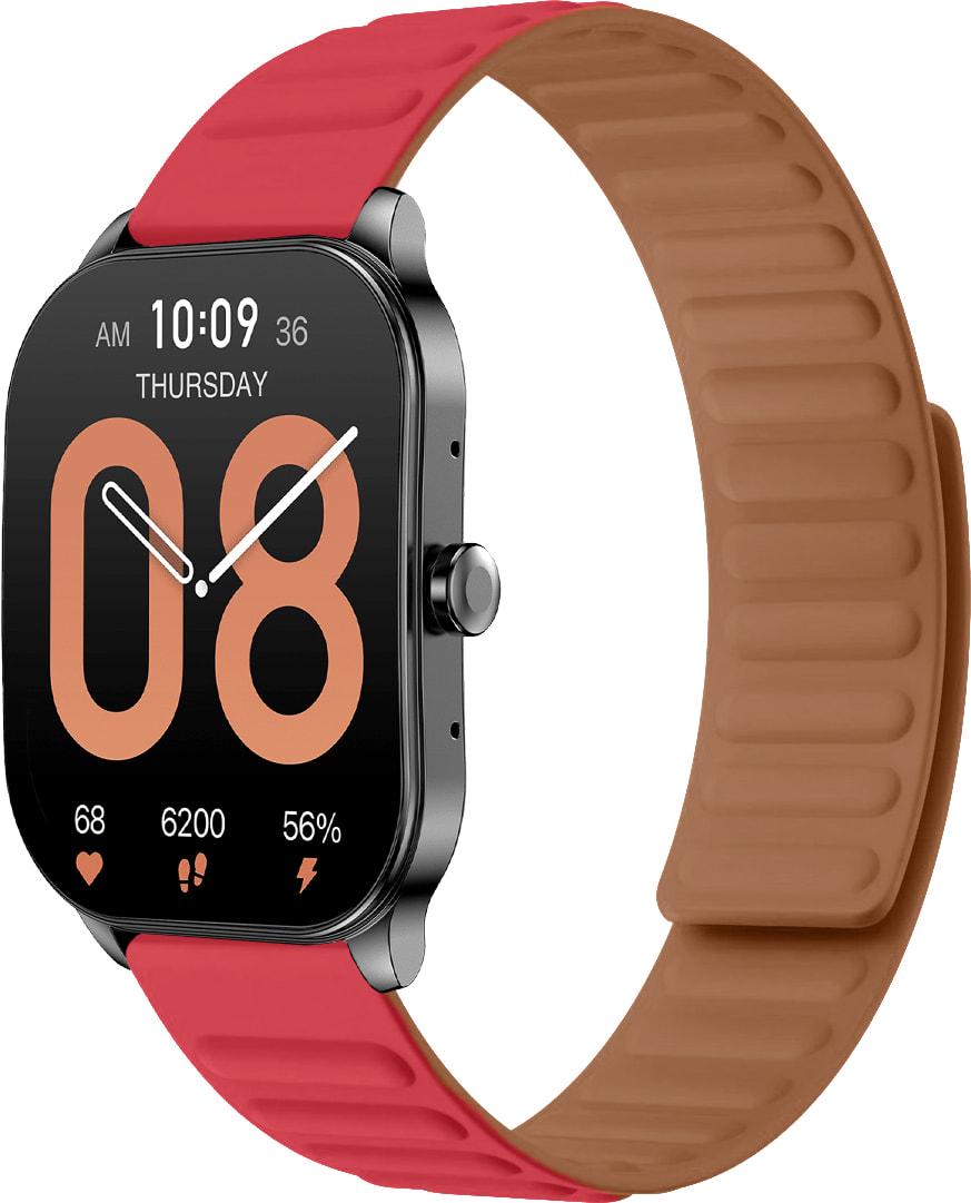 Ремешок Magneter для Amazfit Pop 3S/3R Red (34455-2D)