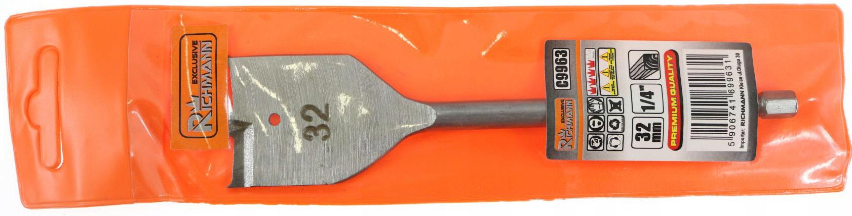 Свердло по дереву перо Richmann C9963 32 мм посадка в шуруповерт - фото 5