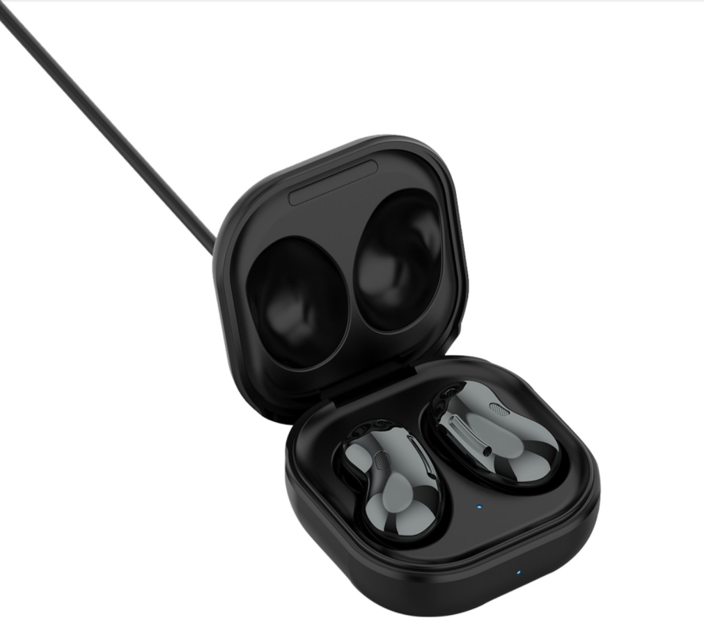 Зарядный кейс Greatlizard для Samsung Galaxy Buds Live SM-R180 Black - фото 2 Зарядный кейс Greatlizard для Samsung Galaxy Buds Live SM-R180 Black - фото 2