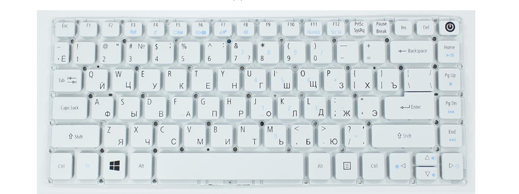 Клавиатура для ноутбука Acer Aspire A314-21 (NK.I1417.0DL)