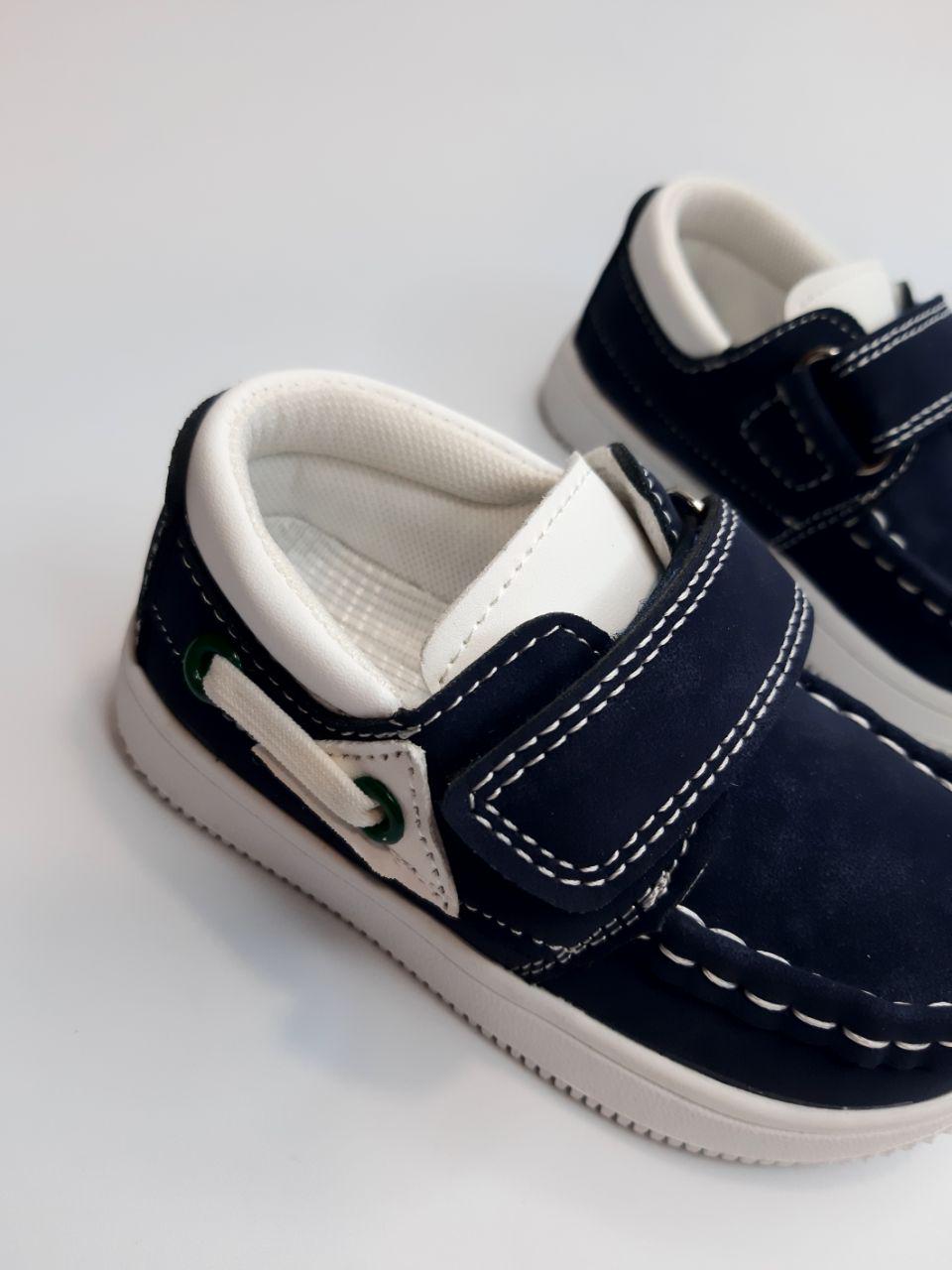 Туфли для мальчика Сlibee р. 25-15,8 см Синий (6609-7 blue) - фото 4