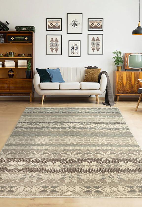 Килим з коротким ворсом Atlas md 8886-43754 160x225 см (85271622)