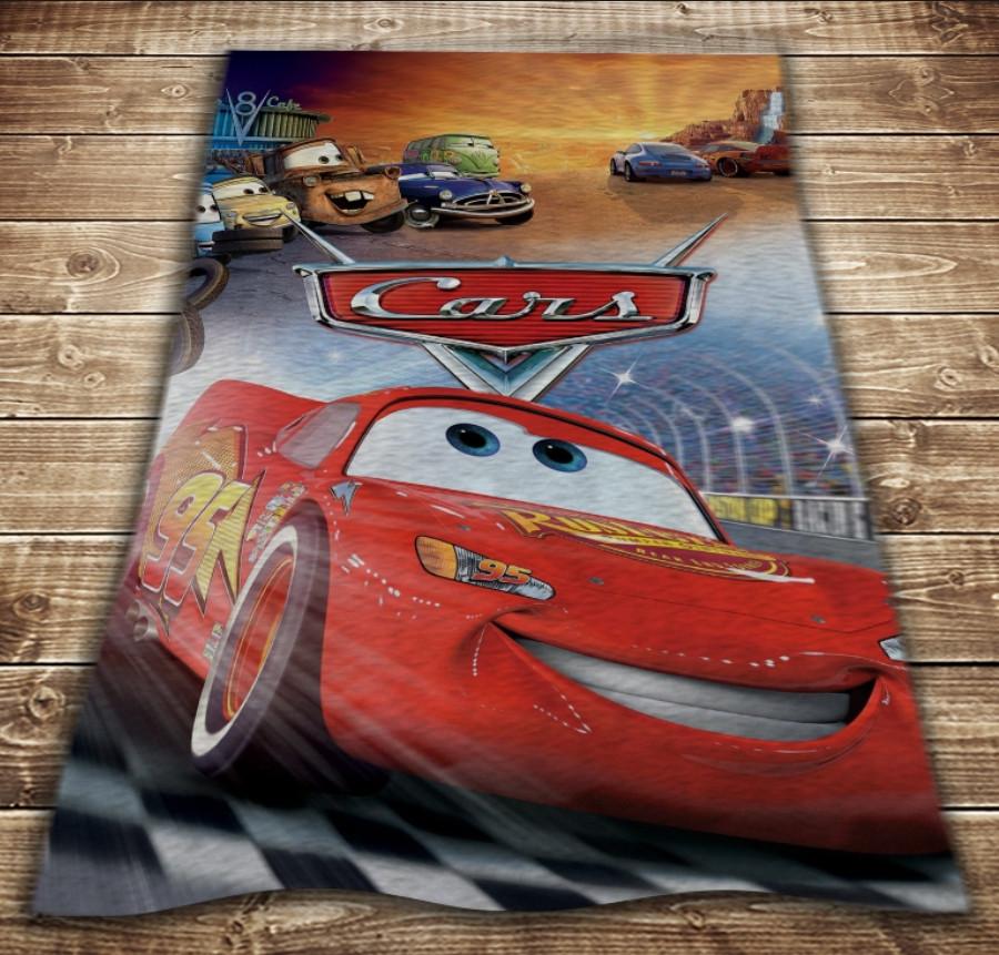 Плед с 3D принтом Тачки Маквин и друзья 150x200 см (epi_0119)